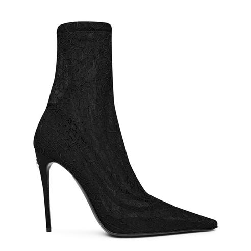 DOLCE AND GABBANA - DG Lace Ank Bootie Ld34