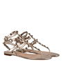 Skin S69 - VALENTINO GARAVANI - Rockstud Leather Sandals