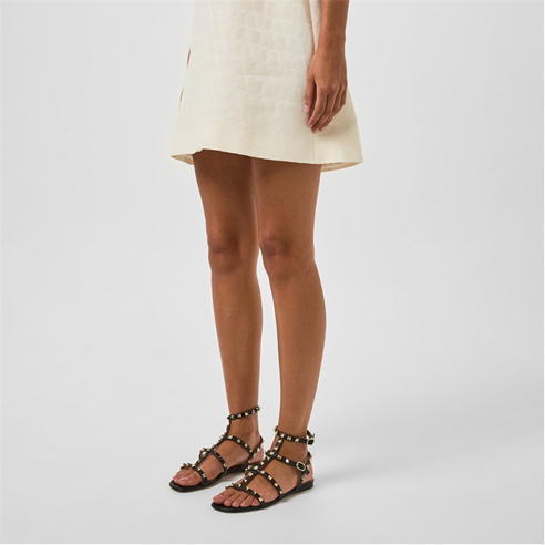 VALENTINO GARAVANI - Rockstud Patent Sandals