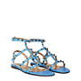Denim 097 - VALENTINO GARAVANI - Rockstud Patent Sandals