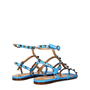Denim 097 - VALENTINO GARAVANI - Rockstud Patent Sandals