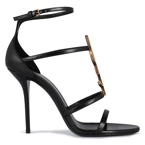 SAINT LAURENT - Cassandra Heeled Sandals