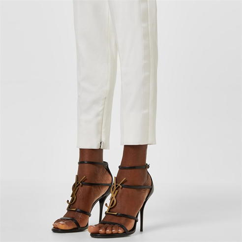 SAINT LAURENT - Cassandra Heeled Sandals