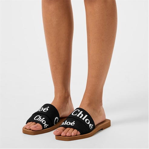 CHLOE - Woody Flat Mule