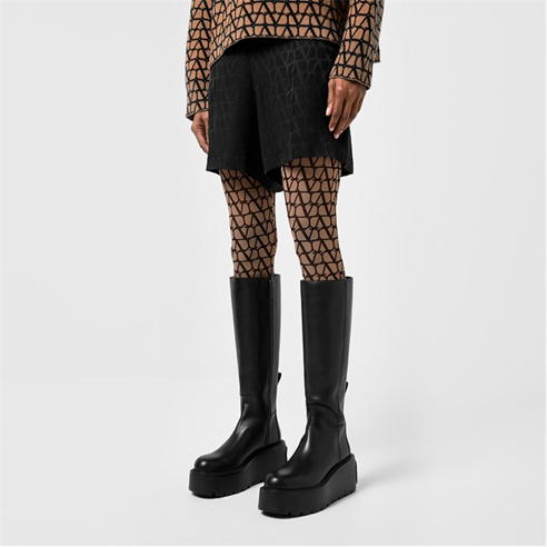 VALENTINO GARAVANI - Beatle Knee High Boots