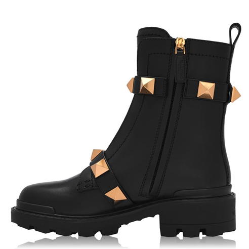 VALENTINO GARAVANI - Roman Stud Combat Boots
