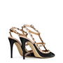 Black/Powder - VALENTINO GARAVANI - Décolleté Rockstud 100mm