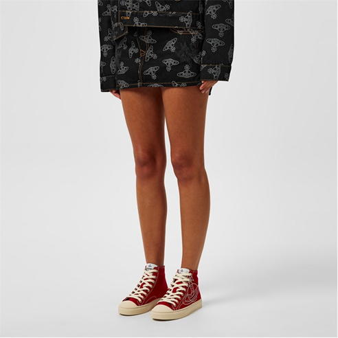 VIVIENNE WESTWOOD - Plimsoll High Top Trainers