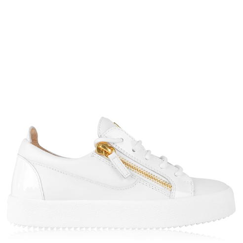 GIUSEPPE ZANOTTI - May Leather Low Top Trainers