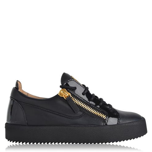 GIUSEPPE ZANOTTI - May Leather Low Top Trainers