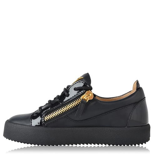 GIUSEPPE ZANOTTI - May Leather Low Top Trainers