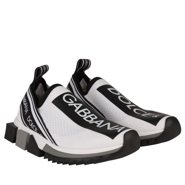 Dolce and gabbana sorrento knitted trainers hotsell