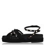 Black 0NO - VALENTINO GARAVANI - Espadrille Sandals