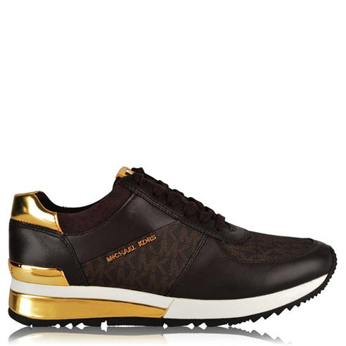 MICHAEL MICHAEL KORS - Allie Metallic Trainers