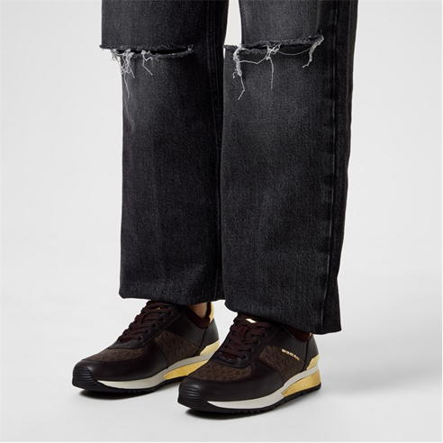 MICHAEL MICHAEL KORS - Allie Metallic Trainers