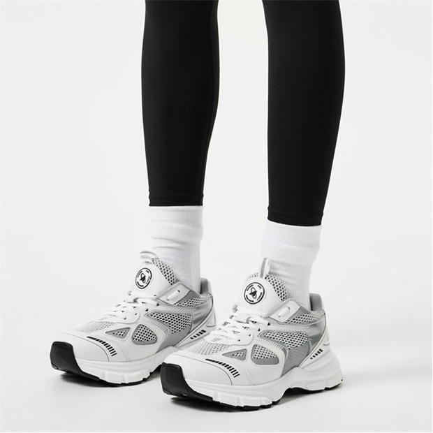 axel arigato marathon runner white silver