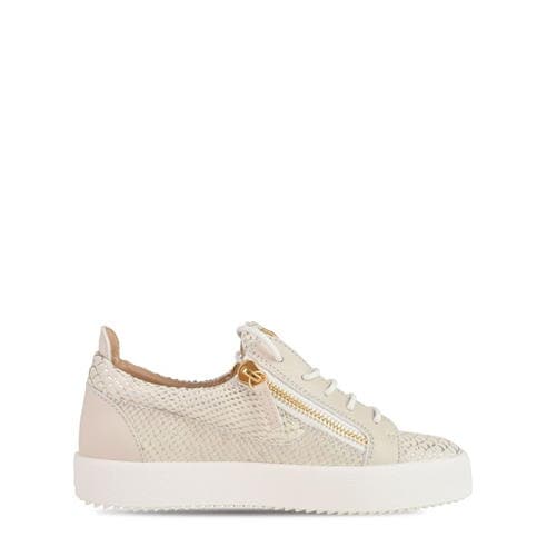 GIUSEPPE ZANOTTI - Python Embossed Trainers