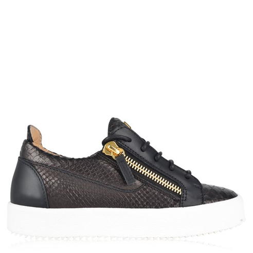 GIUSEPPE ZANOTTI - Python Embossed Trainers
