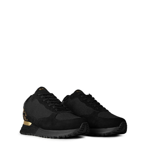 rose gold mallet trainers