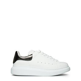 alexander mcqueen trainers white and silver