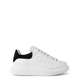 white and silver alexander mcqueen trainers