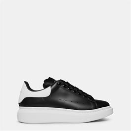 alexander mcqueen black velvet trainers