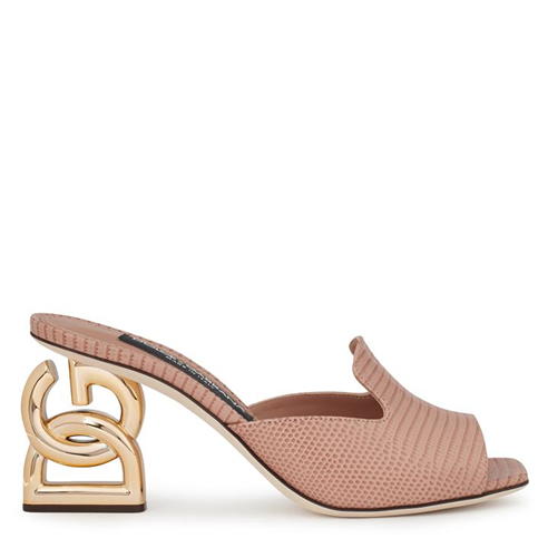 DOLCE AND GABBANA - Patent Leather Mules