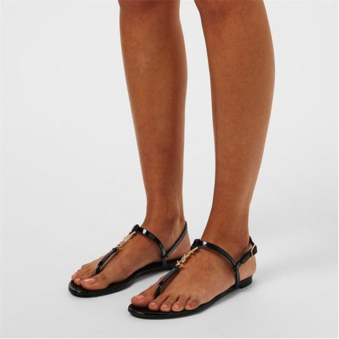 SAINT LAURENT - Cassandra Thong Sandals