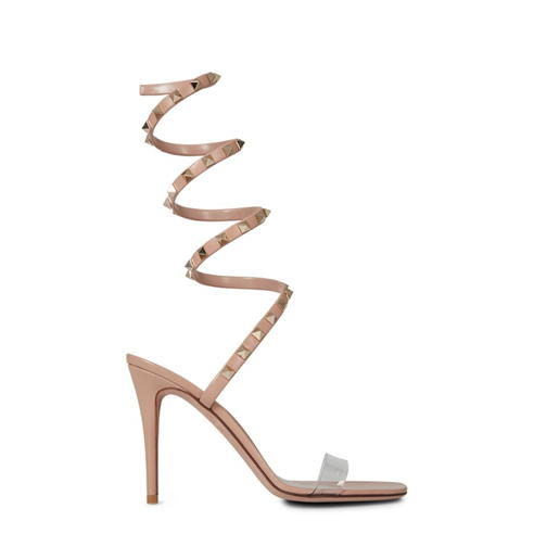 VALENTINO GARAVANI - Rockstud Wrap Heel