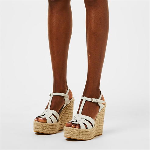 SAINT LAURENT - Tribute Espadrilles Wedge