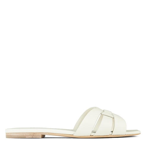 SAINT LAURENT - Tribute Flat Sandals