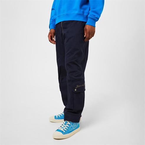 VIVIENNE WESTWOOD - Orb Canvas High Top Trainers