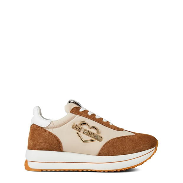 Moschino logo trainers deals