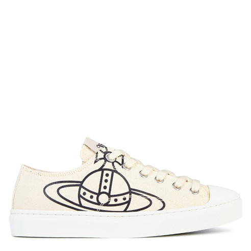 VIVIENNE WESTWOOD - Plimsoll Canvas Trainers