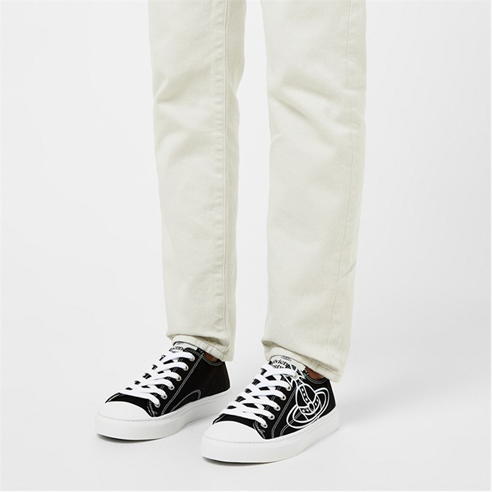 VIVIENNE WESTWOOD - Plimsoll Canvas Trainers