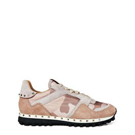 womens pink valentino trainers