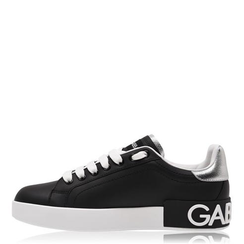 DOLCE AND GABBANA - Logo Low Top Trainers