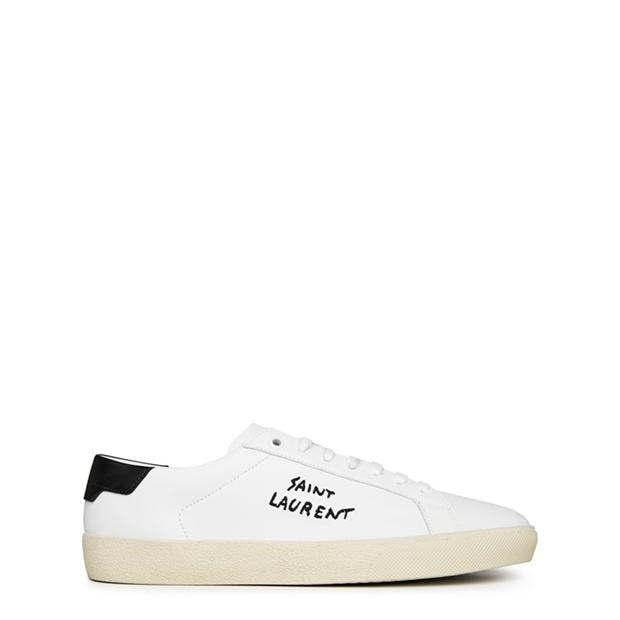 black saint laurent sneakers