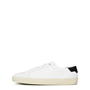 Wht/Black 9061 - SAINT LAURENT - Court Classic Leather Trainers