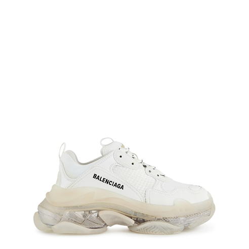 BALENCIAGA - Triple S Clear Sole Trainers