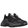Black - BALENCIAGA - Triple S Clear Sole Trainers