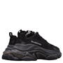 Black - BALENCIAGA - Triple S Clear Sole Trainers