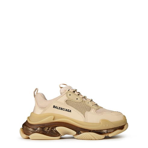 BALENCIAGA - Triple S Clear Sole Trainers