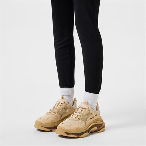 BALENCIAGA - Triple S Clear Sole Trainers