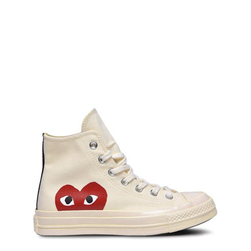 COMME DES GARCONS PLAY - Large Heart Chuck Taylor 70 All Star High Trainers