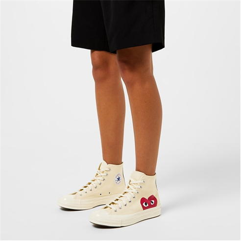 COMME DES GARCONS PLAY - Large Heart Chuck Taylor 70 All Star High Trainers