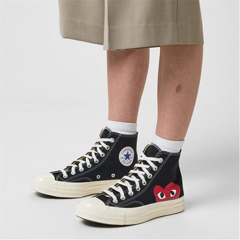 COMME DES GARCONS PLAY - Large Heart Chuck Taylor 70 All Star High Trainers