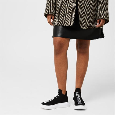LOVE MOSCHINO - Love Moschino Chunky Sock Low Trainers