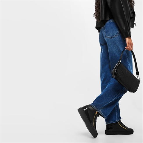 GIUSEPPE ZANOTTI - May Leather High Top Trainers