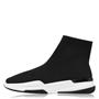 Black/White - MALLET - Sock Runner 2 Trainers